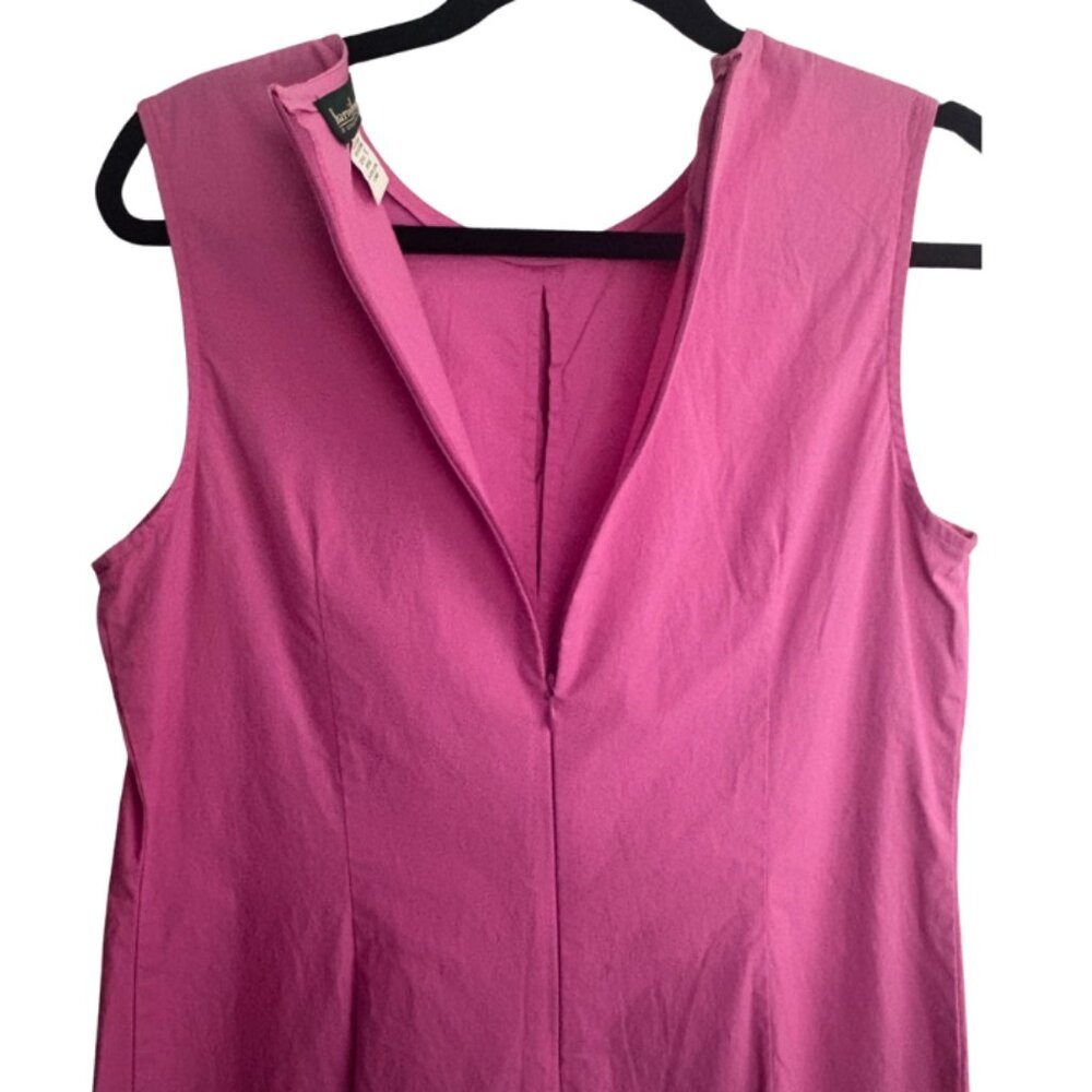 Harve Benard Pink Womens Dress Size 10 Front Ruffle - Picture 2 of 6